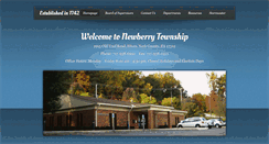 Desktop Screenshot of newberrytwp.com