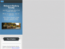 Tablet Screenshot of newberrytwp.com